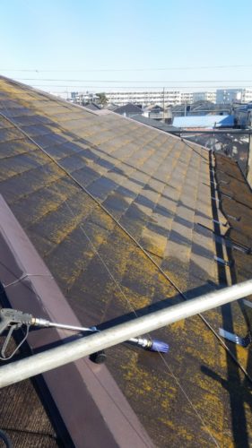 静岡県富士宮市既存屋根の写真