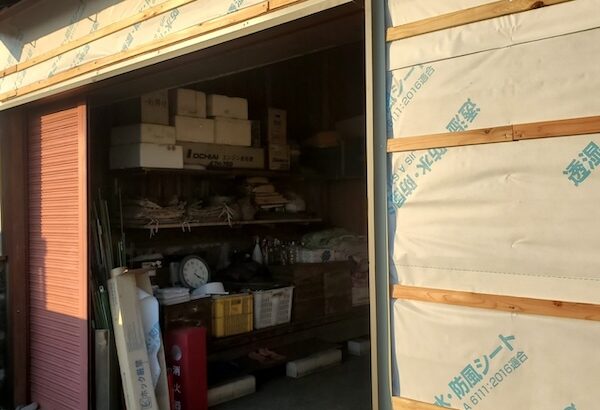 静岡県富士宮市杉田｜入隅と出隅、外水栓の板金工事
