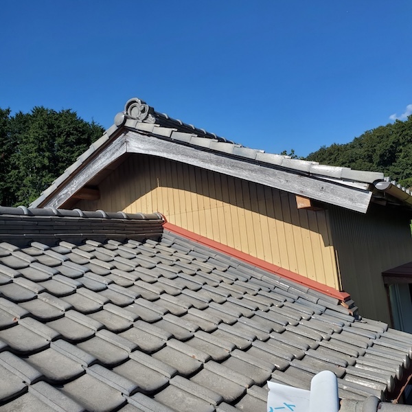 二階外壁に防水紙と胴縁を取り付けました｜静岡県富士宮市杉田