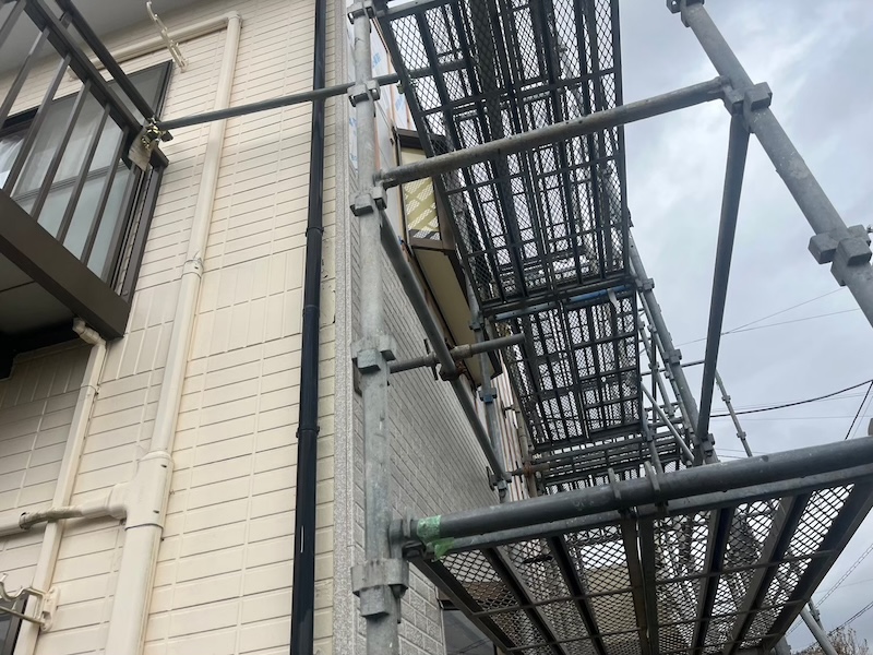 静岡県御殿場市荻原｜外壁出隅にコーナー材を取り付けました！
