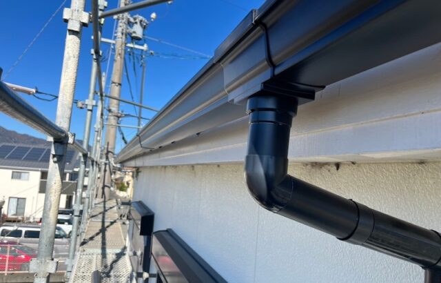 静岡県静岡市清水区|雨樋修理工事が完了しました!