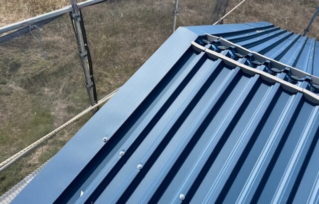 屋根ケラバの水切りを取り付けました！｜静岡県富士市