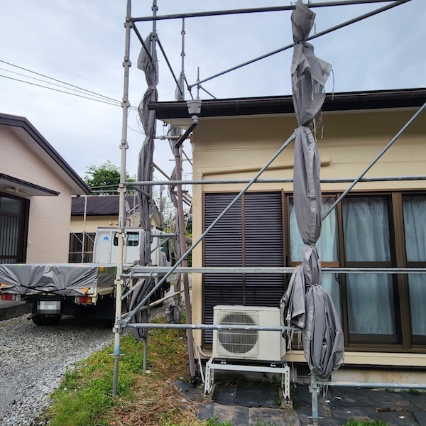板金工事と雨樋工事のご依頼がありました！｜静岡県御殿場市