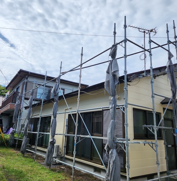 板金工事と雨樋工事のご依頼がありました！｜静岡県御殿場市