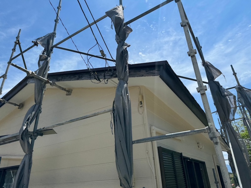 板金工事と雨樋工事のご依頼がありました！｜静岡県御殿場市